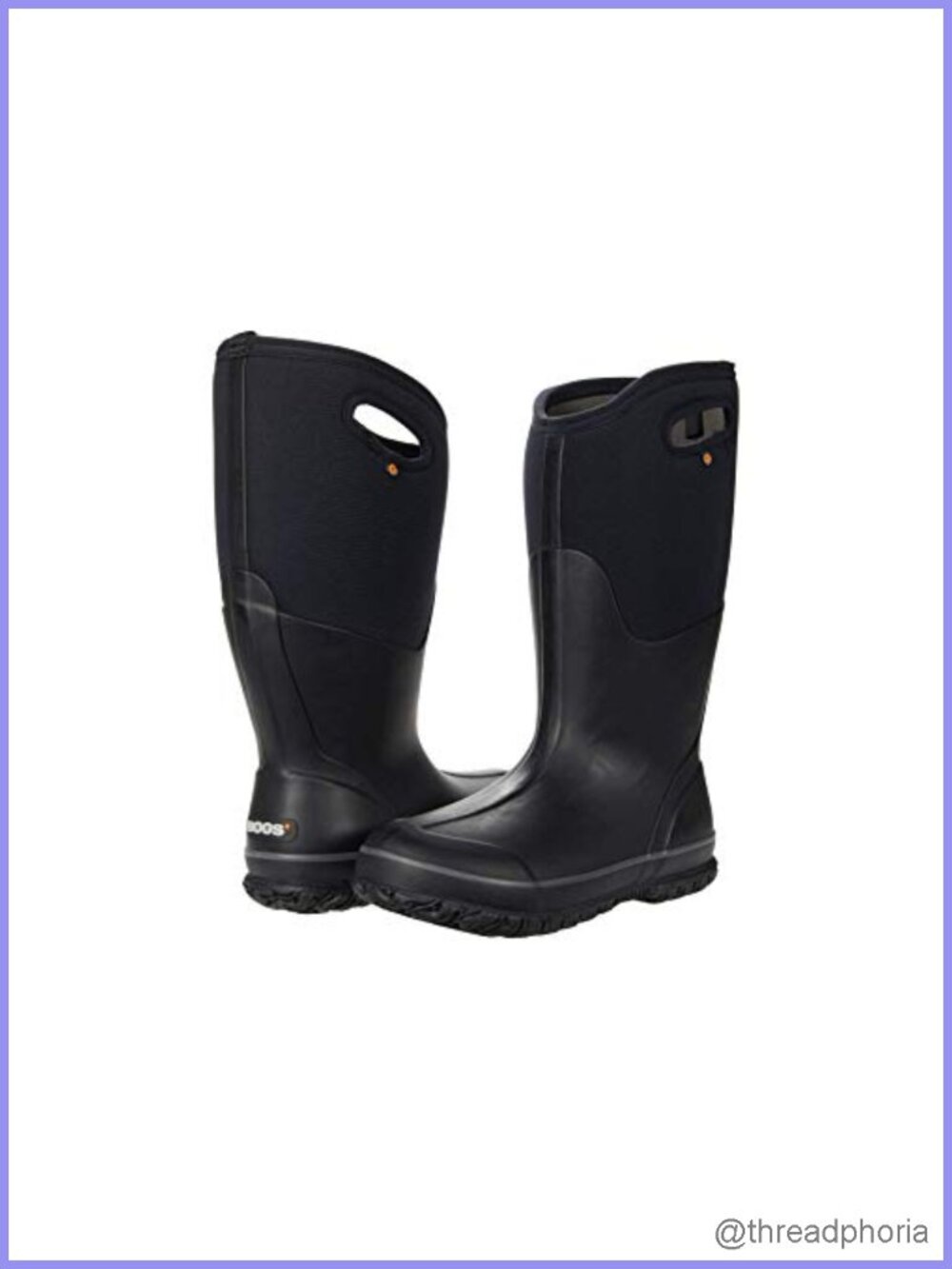 BOGS Classic Tall Wide Calf Rain Boots - Waterproof Insulated Slip Resistant